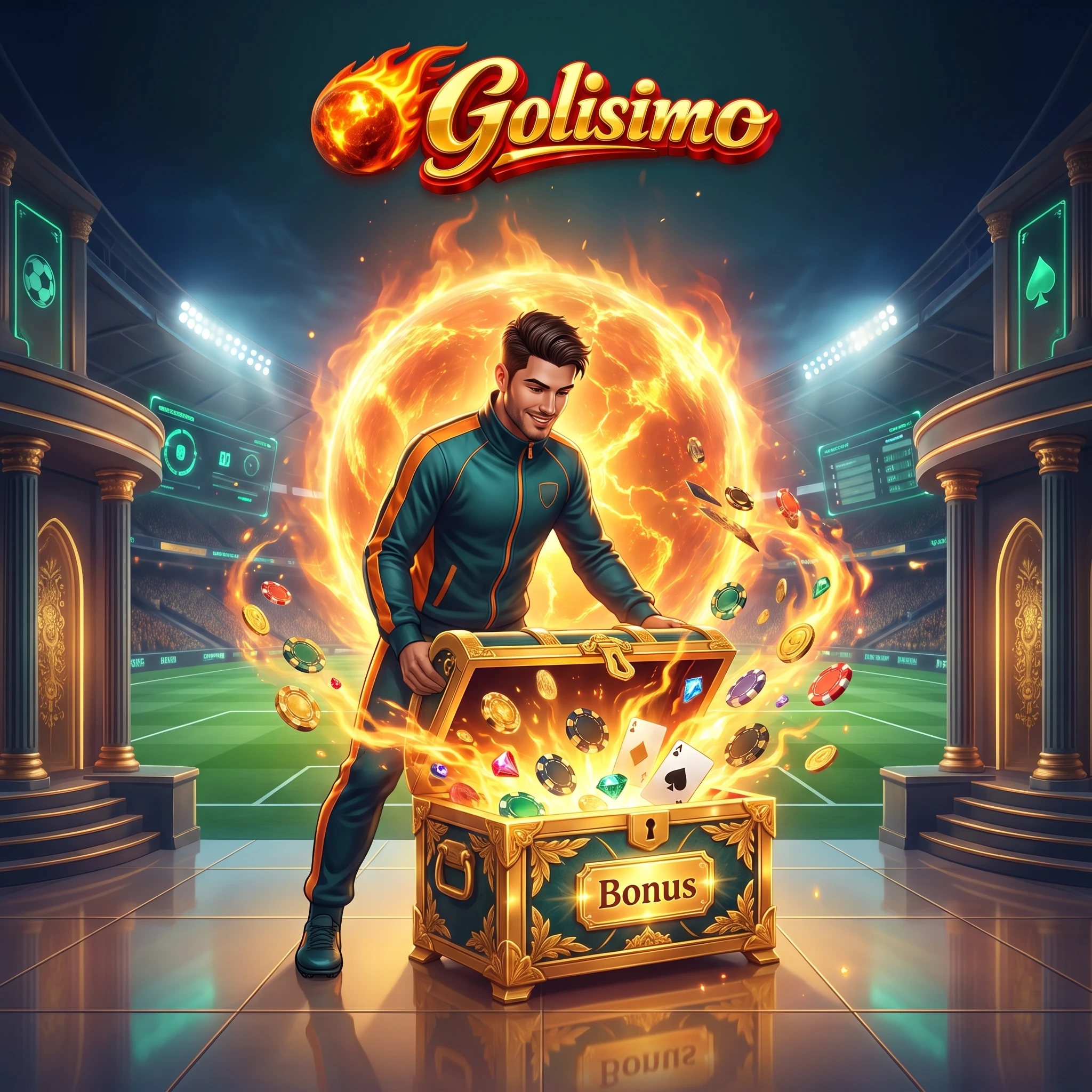 Golisimo bonus treasure chest