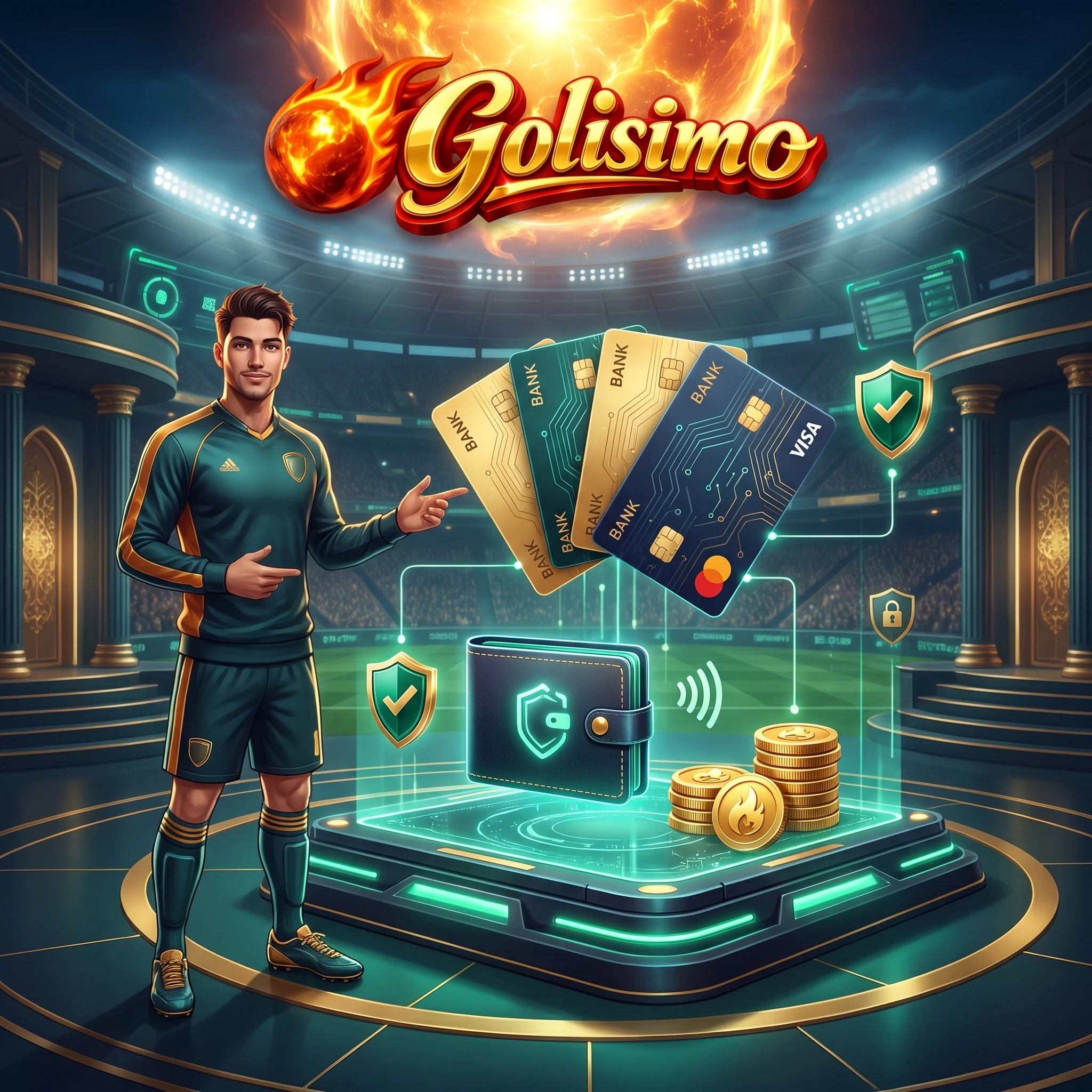 Golisimo payment methods illustration