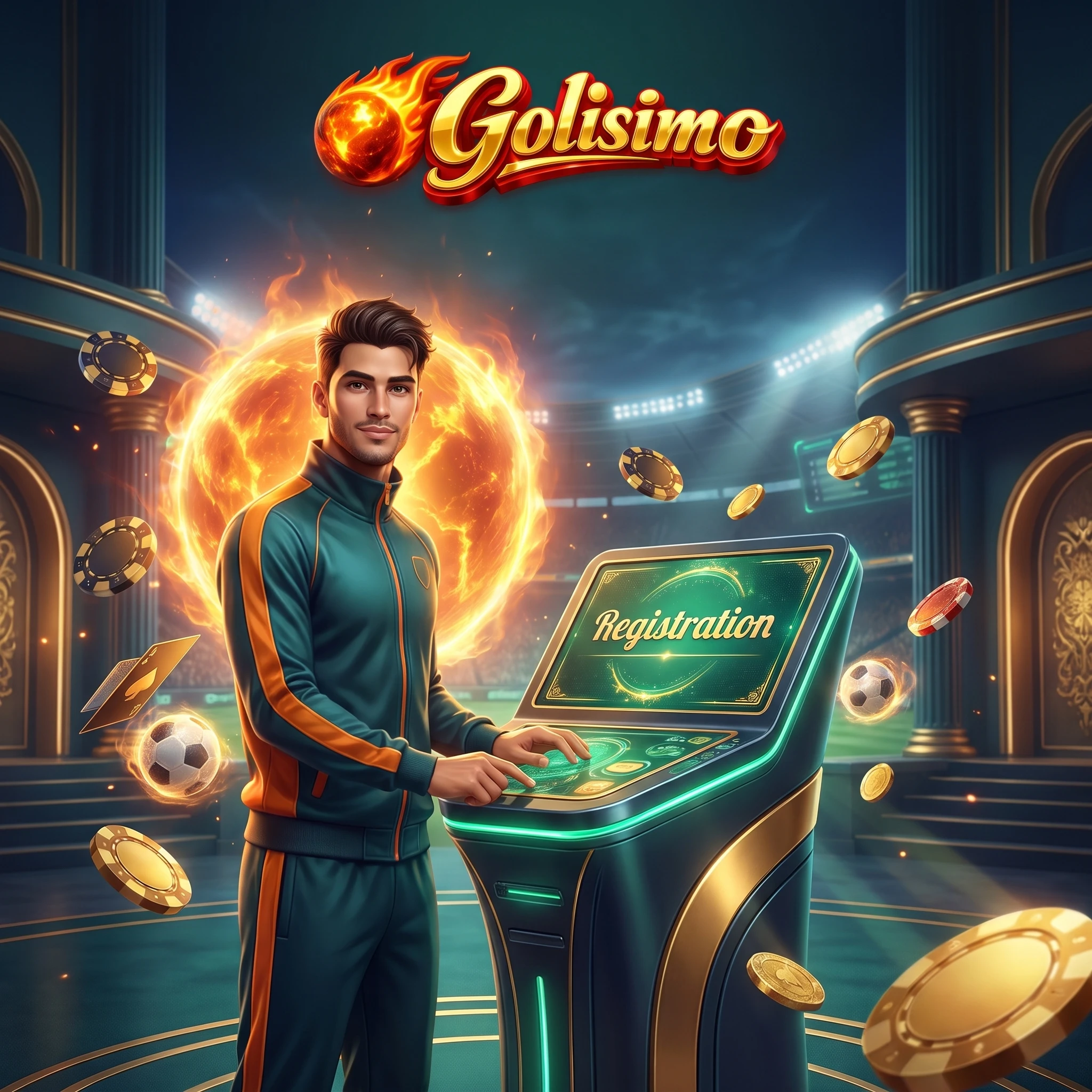 Golisimo account registration kiosk
